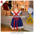 Wholesale hand fireworks embroidered navy dress